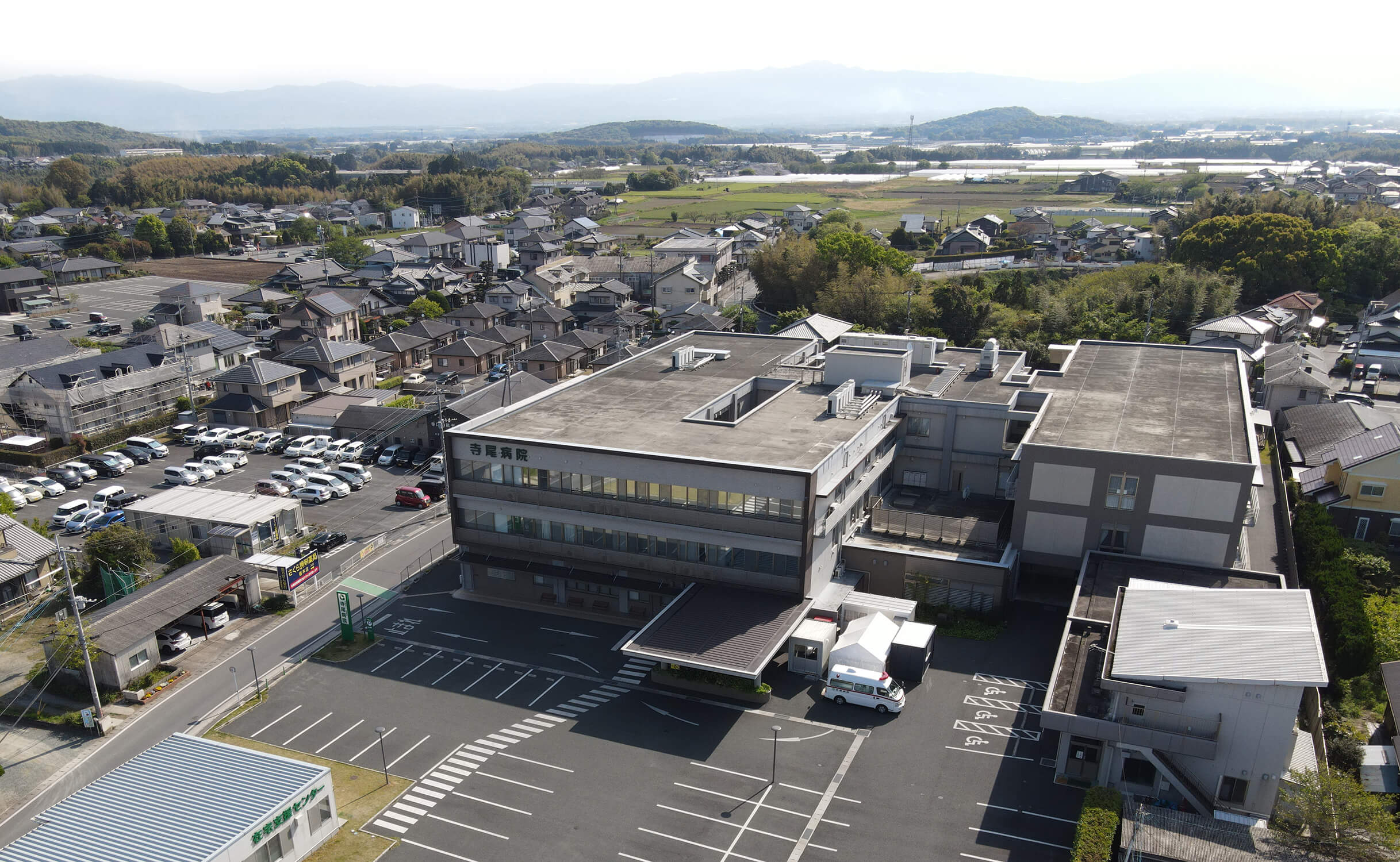 寺尾病院　空撮